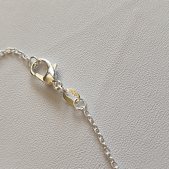 Cat Necklace 925S 24 Inch Chain Whimsy - Picture 2 of 5